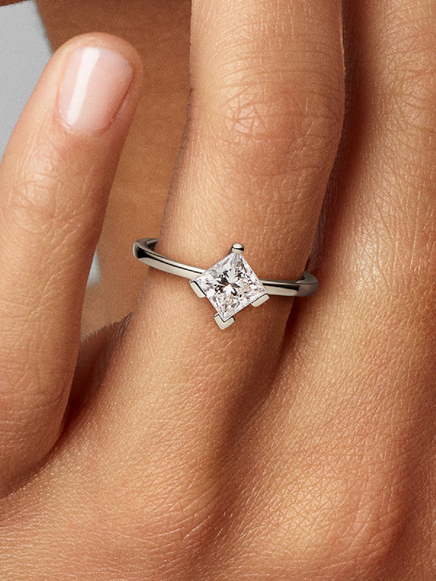 VENTE FINALE -  Bague à diamant cultivé en laboratoire Pandora Nova
