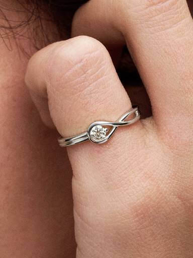 Pandora Infinite Lab-Grown Diamond Ring