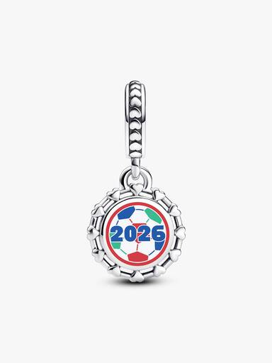 2026 Soccer Dangle Charm