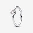 Pandora Era Bezel Lab-grown Diamond Ring 0.25 carat tw Sterling Silver