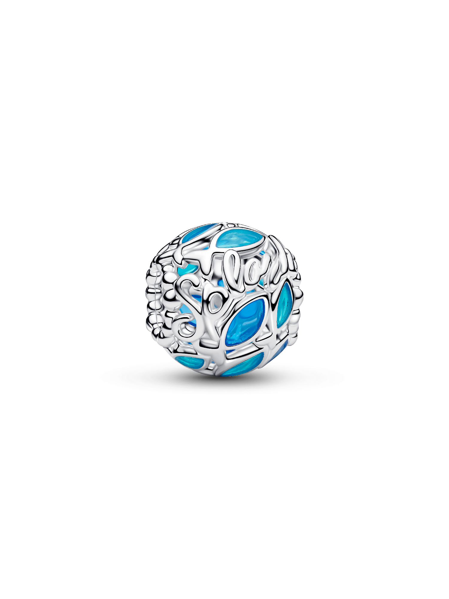 Openwork Swimming Fish Charm