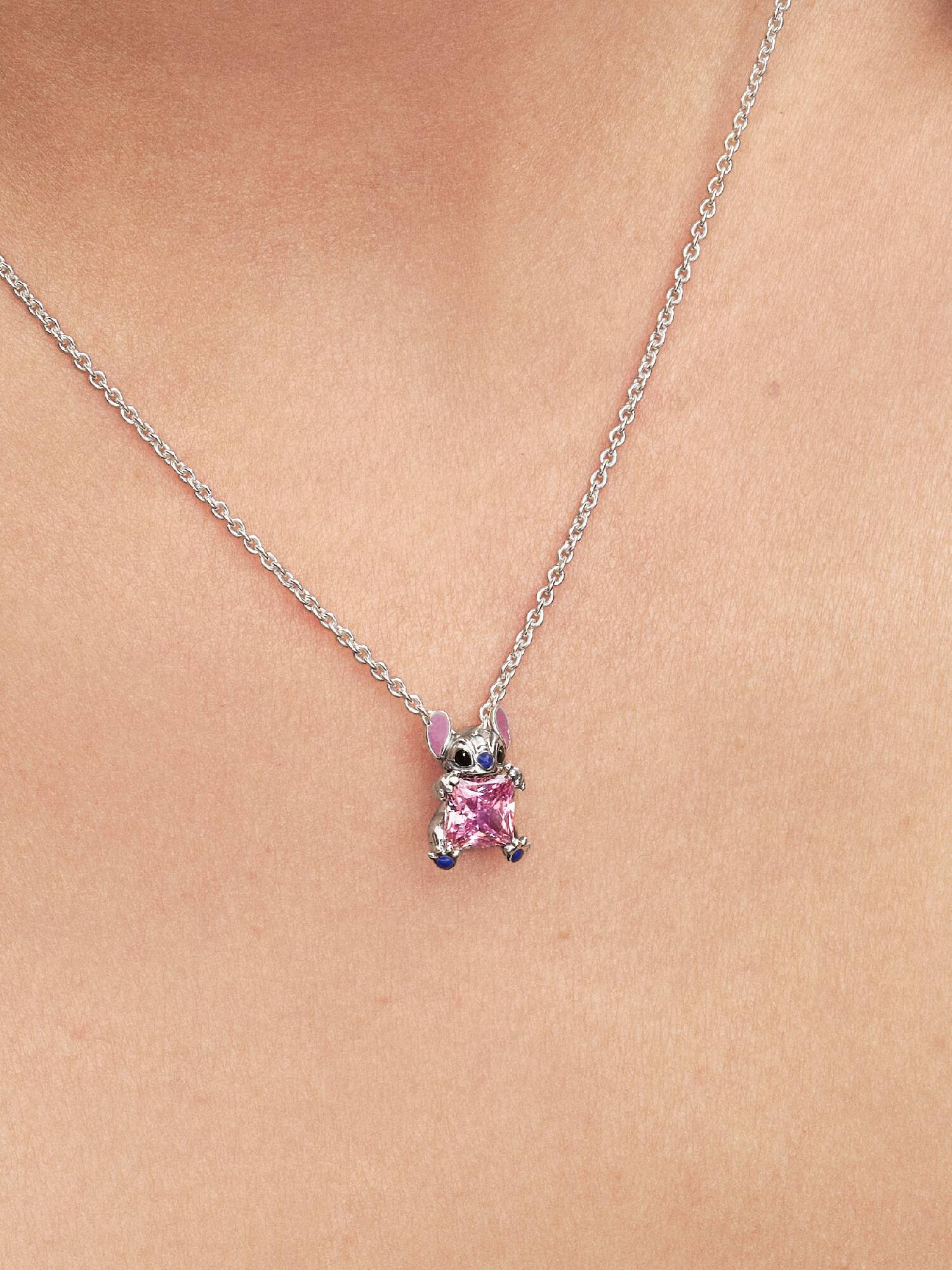 Disney Stitch Pink Collier Necklace