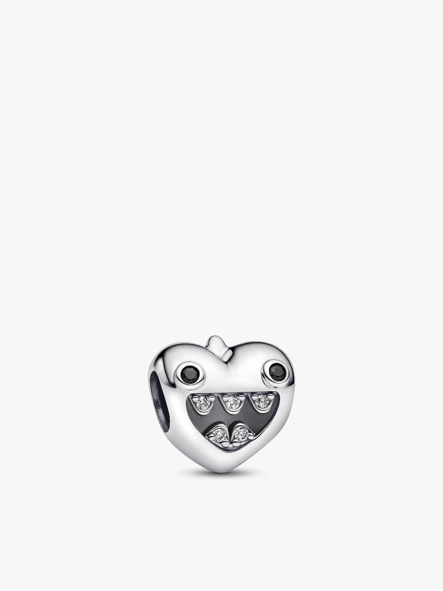 Mom's Little Monsters Heart Charm