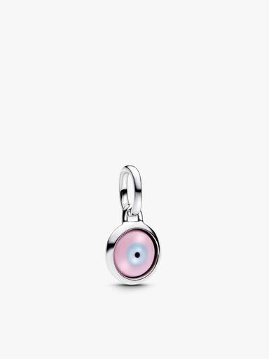Collier à mini-pendentif Mauvais œil