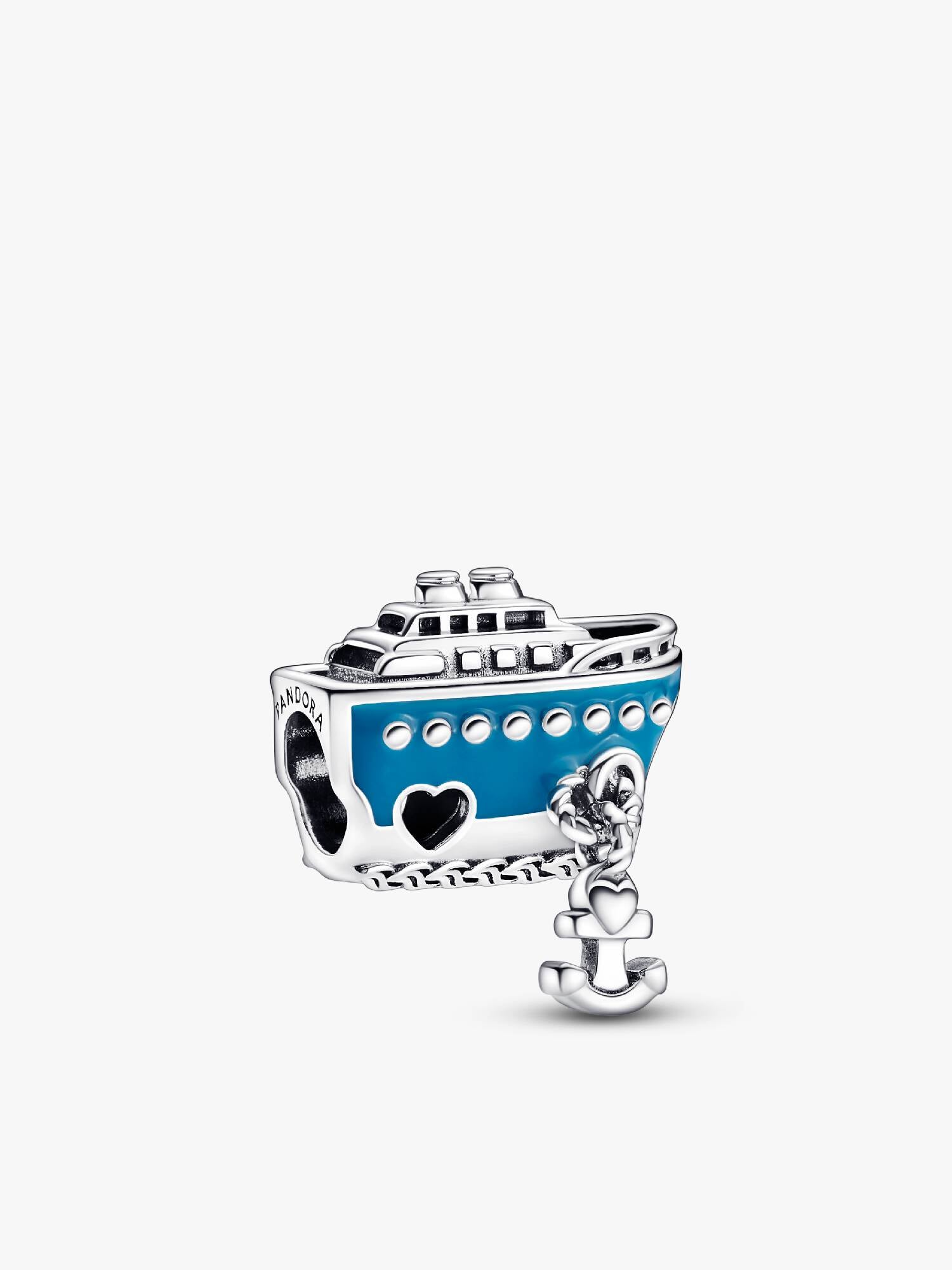 Anchored Cruise Ship Charm