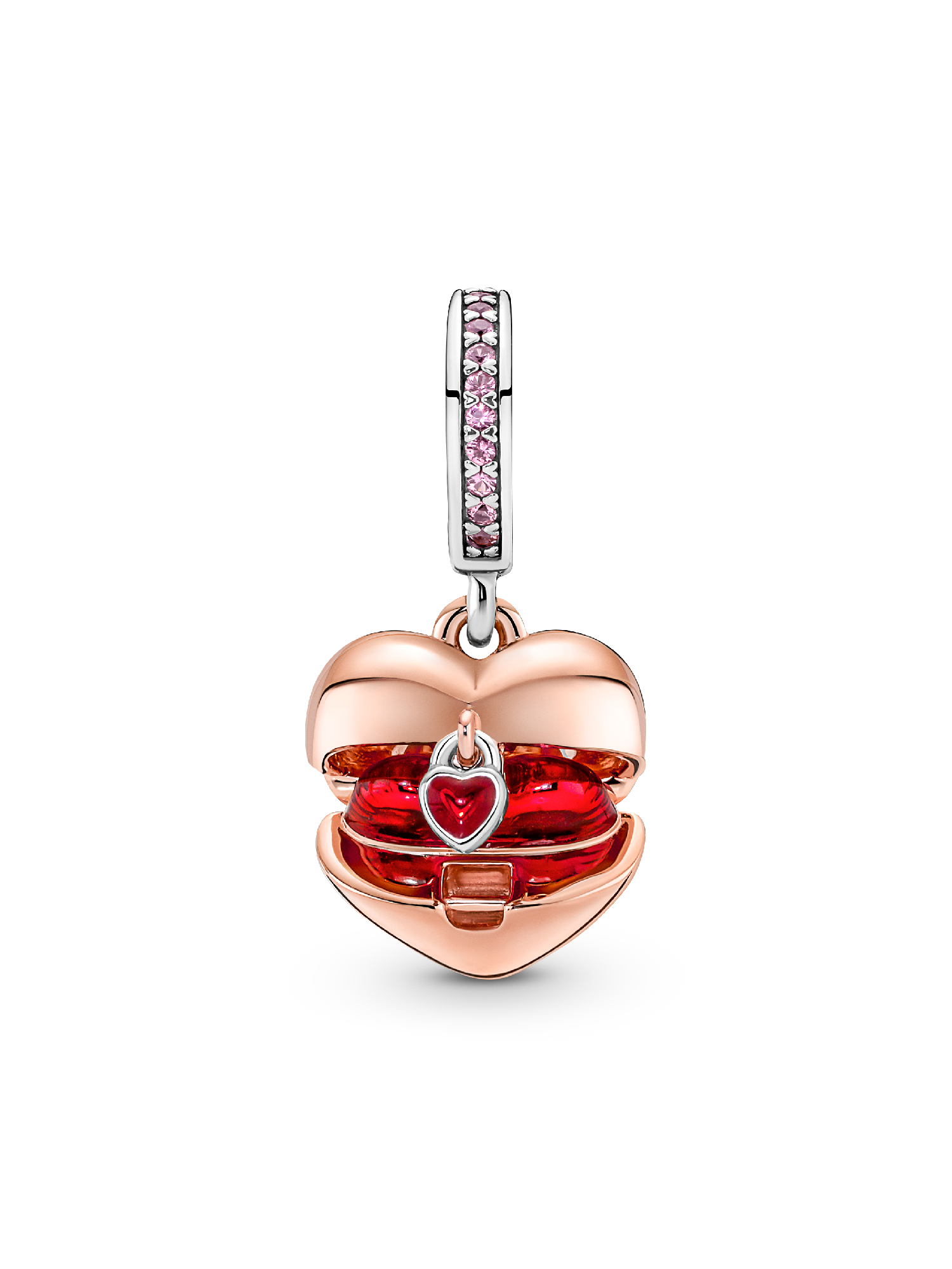 Reveal Your Love Heart Locket Pendant