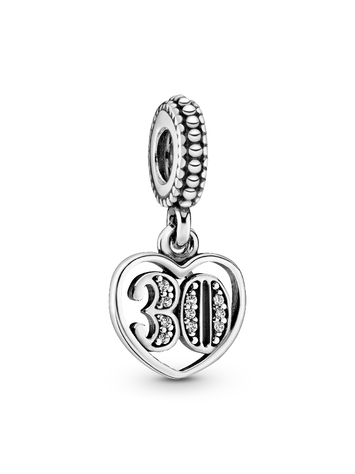 30th Celebration Dangle Charm