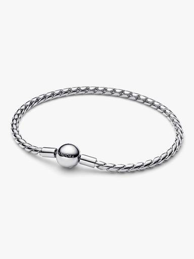 Bracelet à chaîne ailée avec fermoir rond