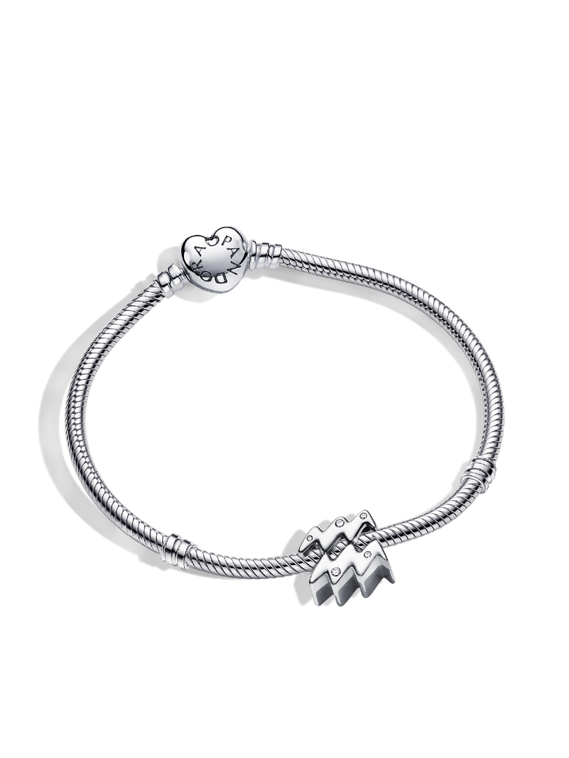 Aquarius Zodiac Charm Bracelet Set