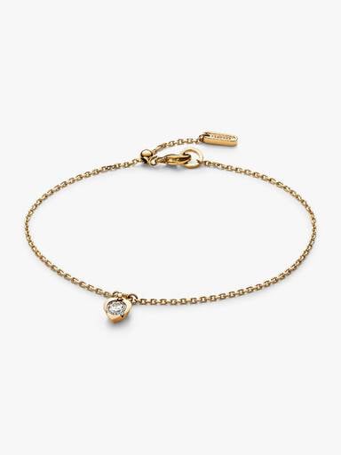 FINAL SALE - Pandora Talisman Lab-Grown Diamond Heart Chain Bracelet