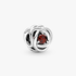 FINAL SALE - January Red Eternity Circle Charm FINAL SALE - January Red Eternity Circle Charm