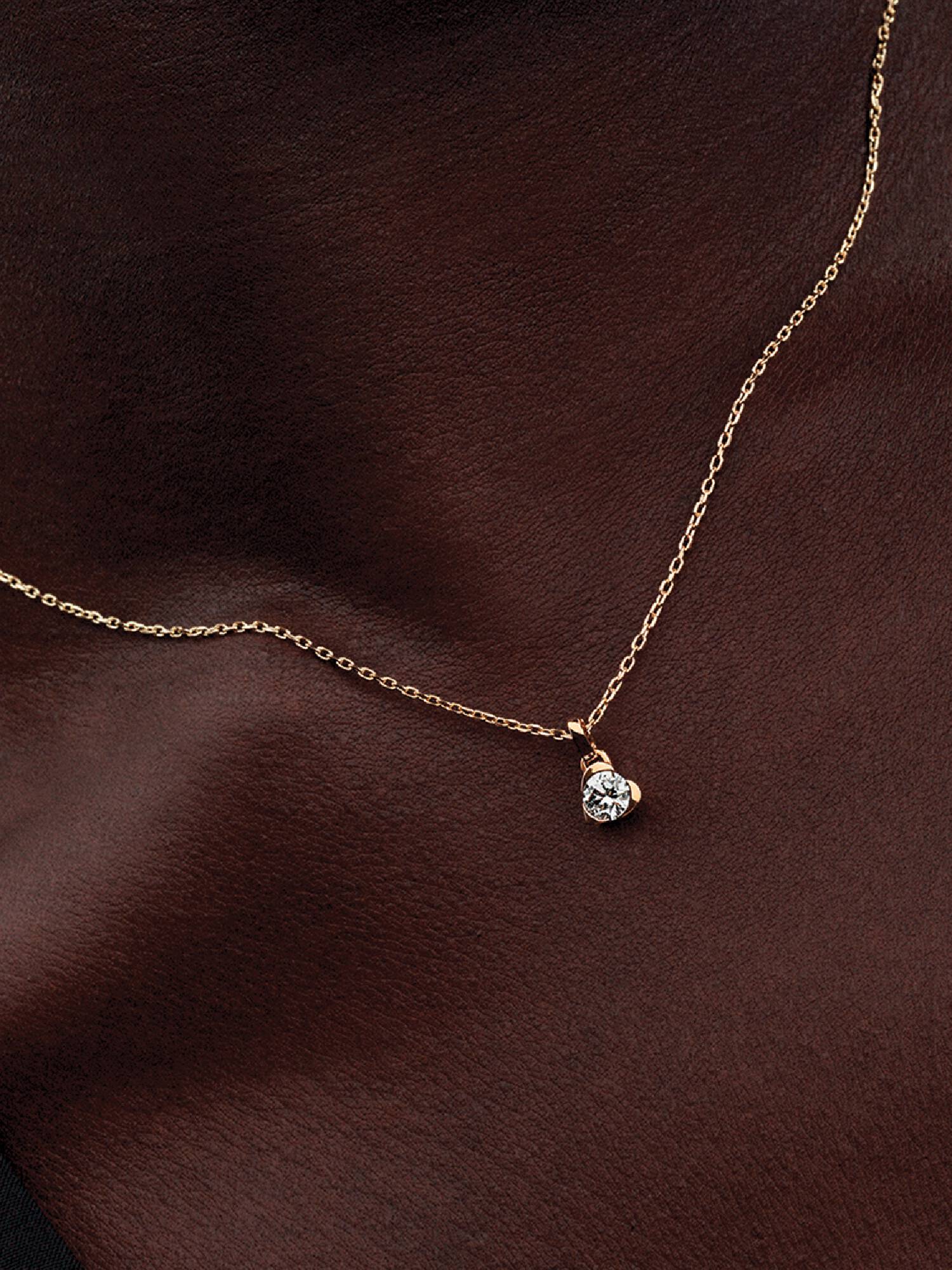Pendentif à diamant cultivé en laboratoire en forme de cœur Pandora Talisman