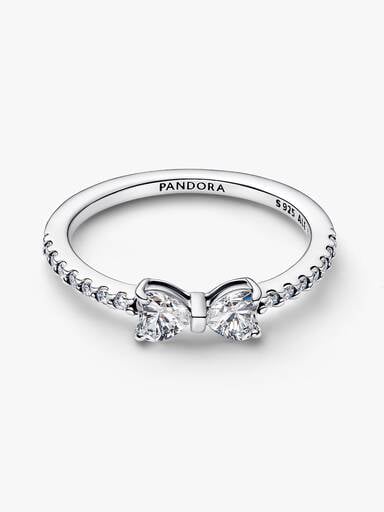 Sparkling Bow Ring