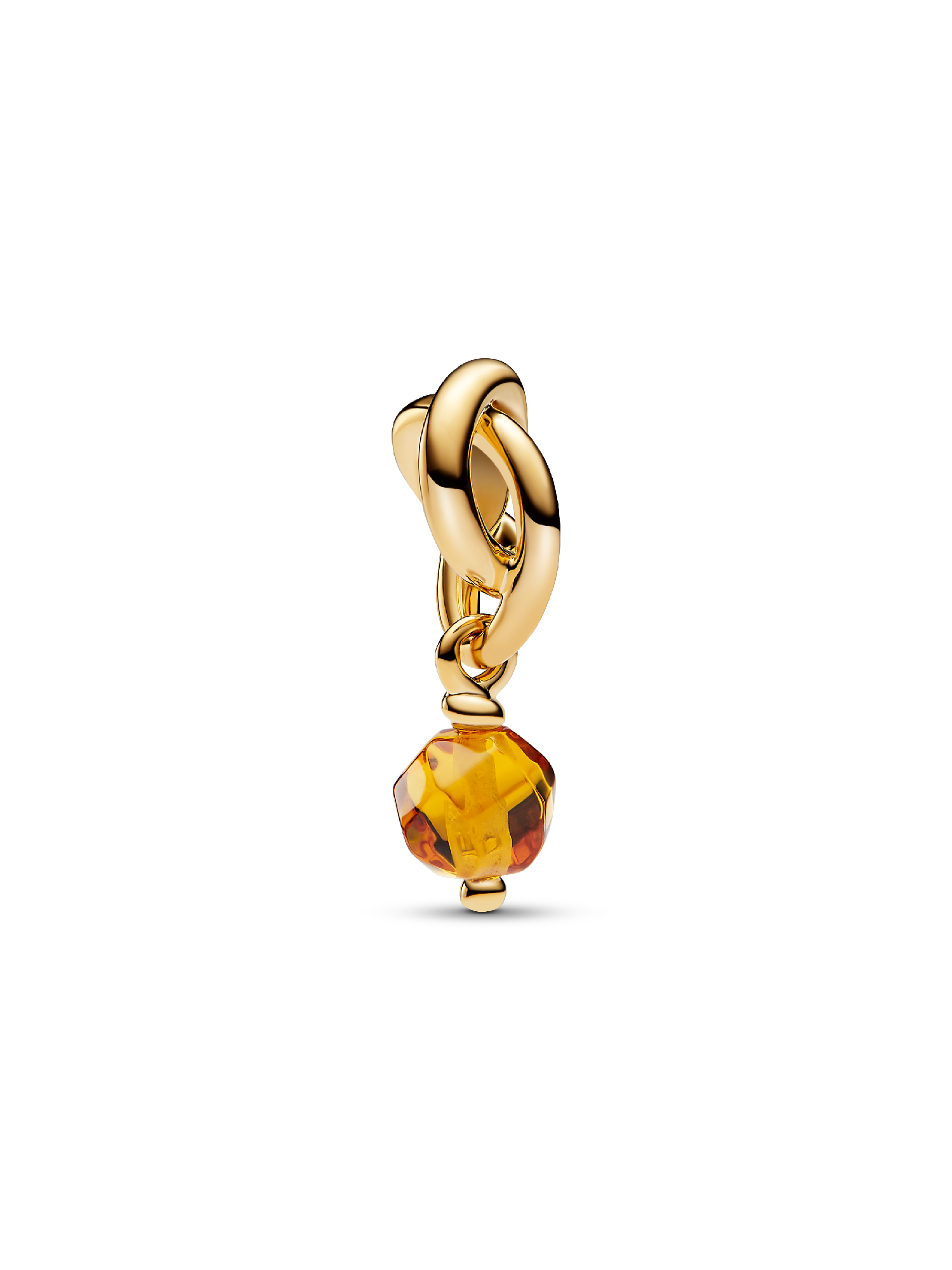 November Honey Eternity Circle Dangle Charm