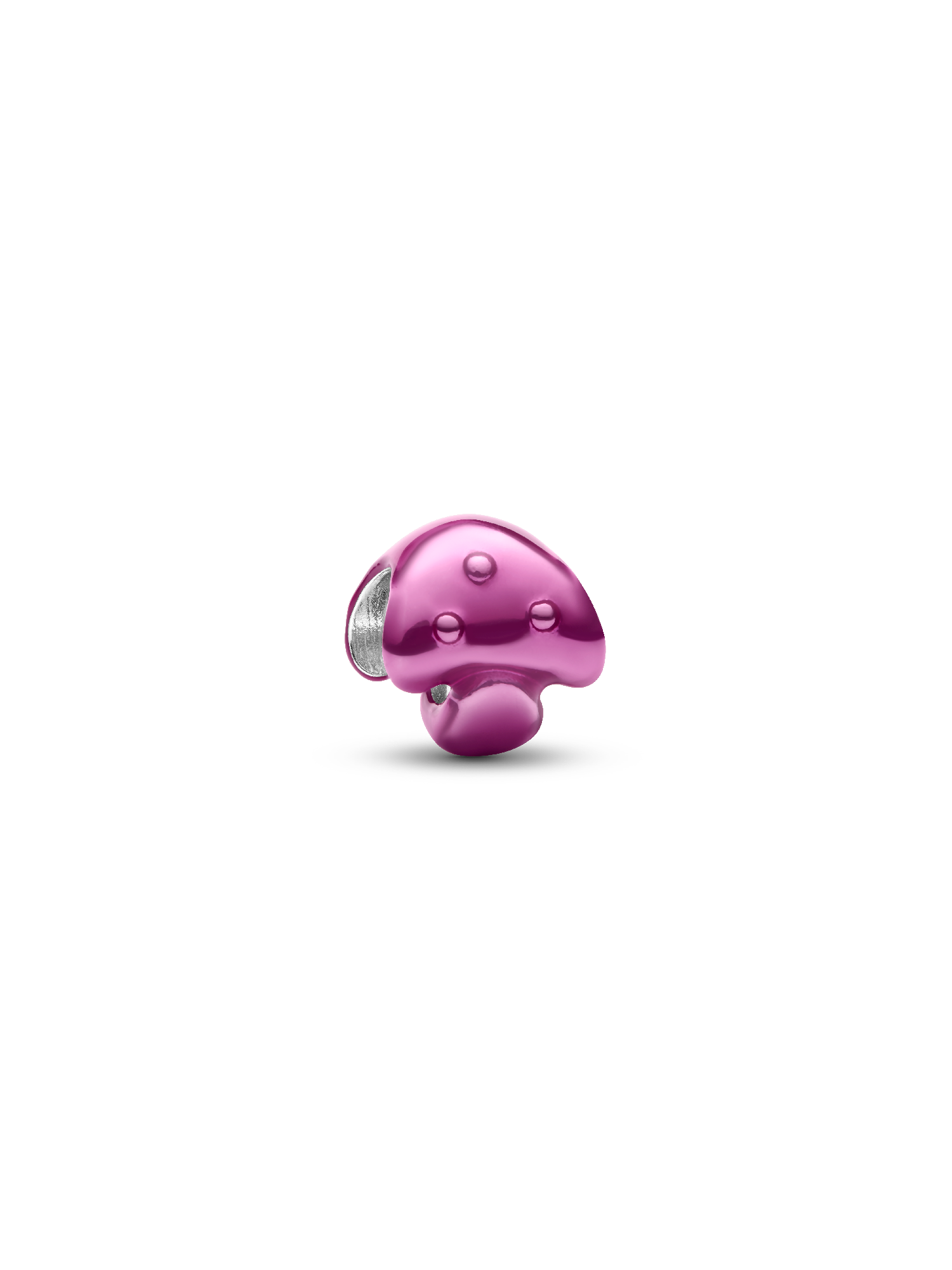 Pink Mushroom Mini Charm