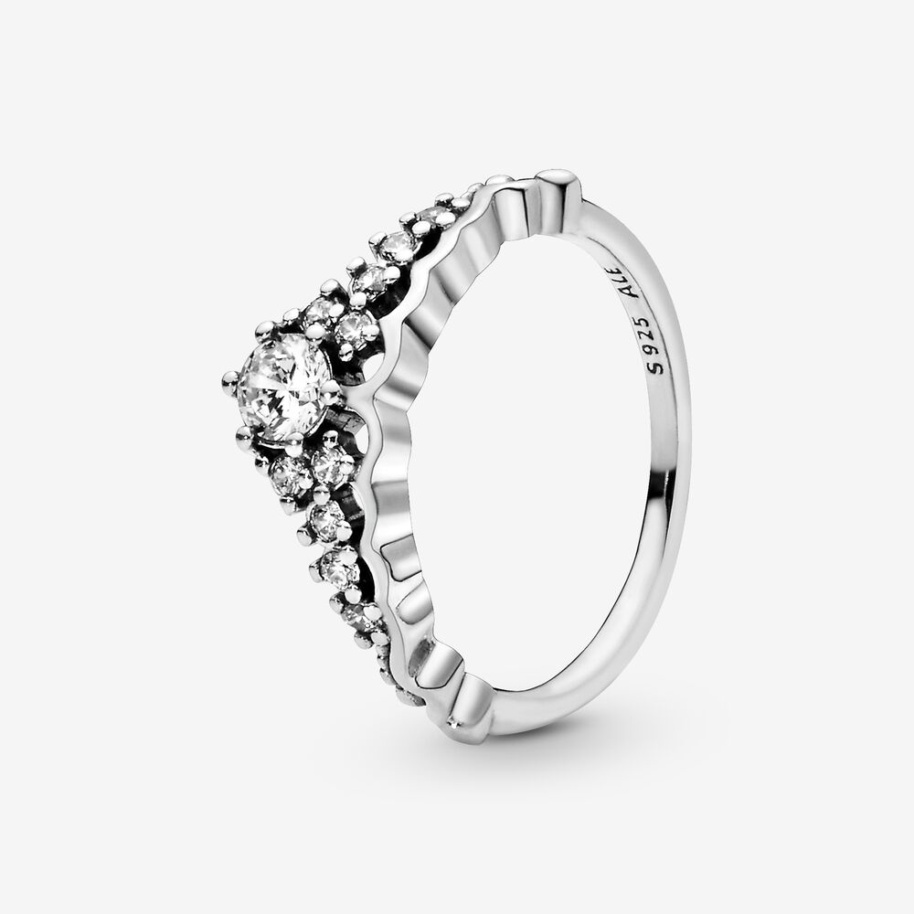 Fairytale Tiara Ring with Cubic Zirconia | Pandora CA