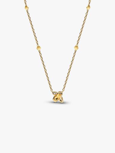 Collier à pendentif Abeille à miel