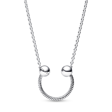 Pandora Moments U-shape Charm Pendant Necklace
