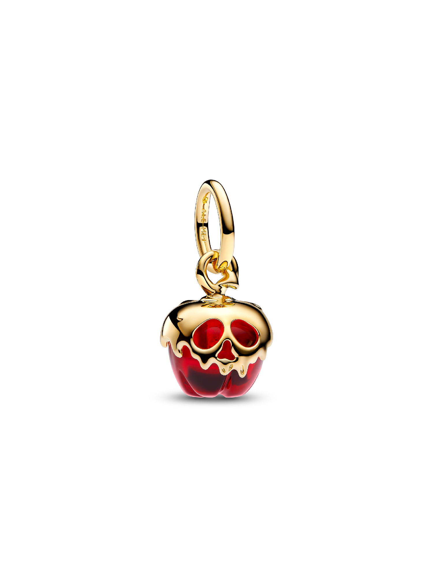 Disney Villains Evil Queen Apple Dangle Charm | Pendant | Gold