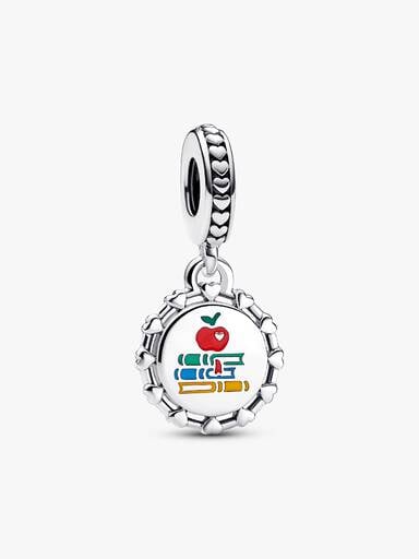 Charm-pendentif à graver Enseignant d'école