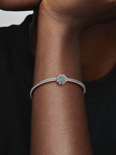 FINAL SALE - Splittable Four Leaf Clover Charm