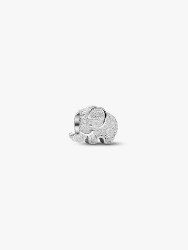 Mini charm Éléphant texturé
