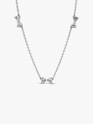 Collier à chaîne intercalé avec boucle