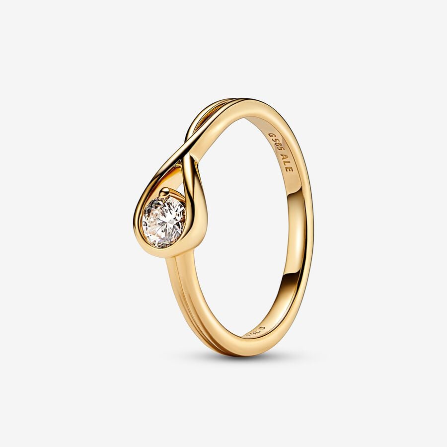 Pandora Infinite Lab-grown Diamond Ring 0.25 carat tw 14k Gold image number 0
