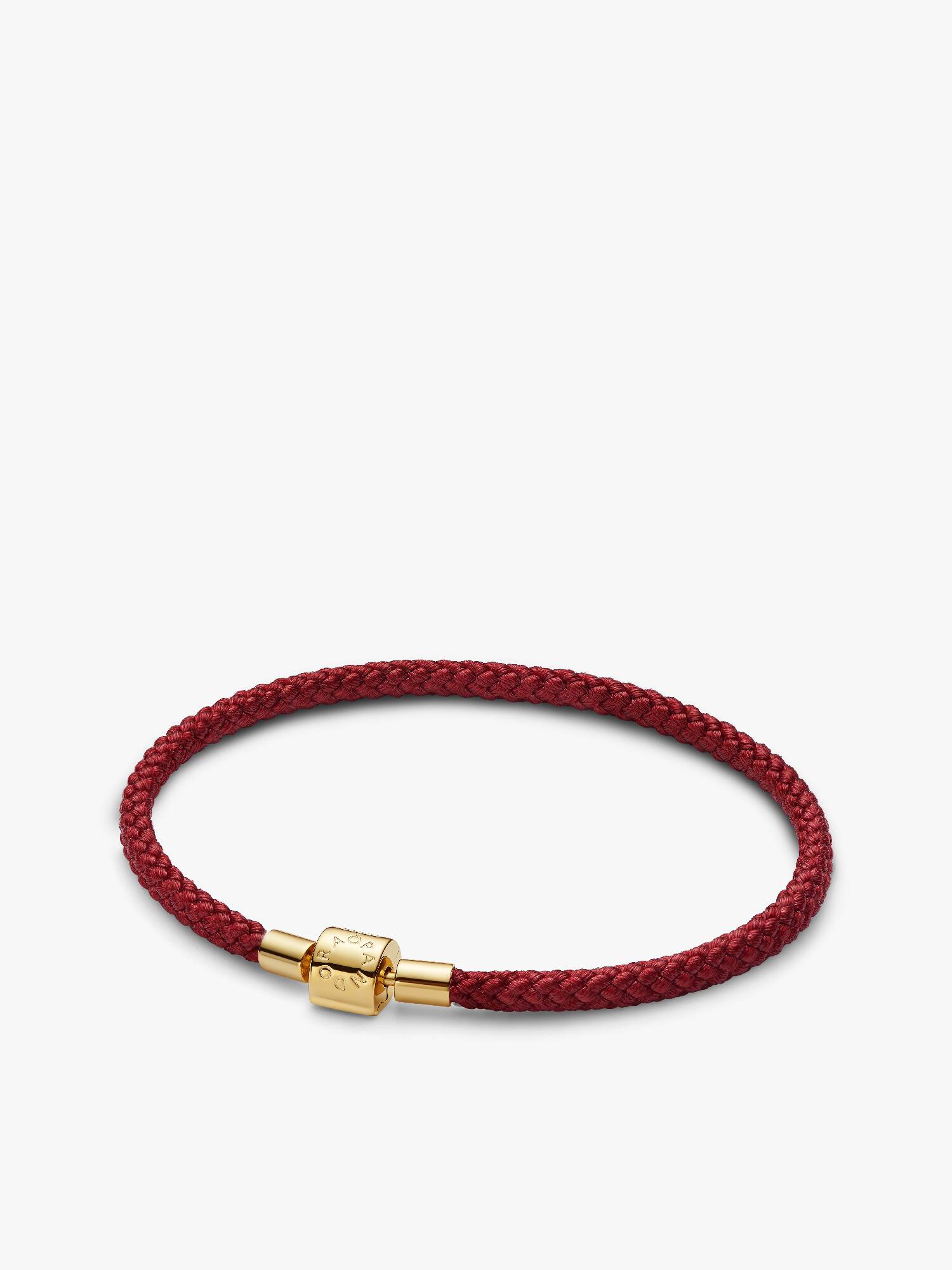 Shimmering Red Cord Bracelet