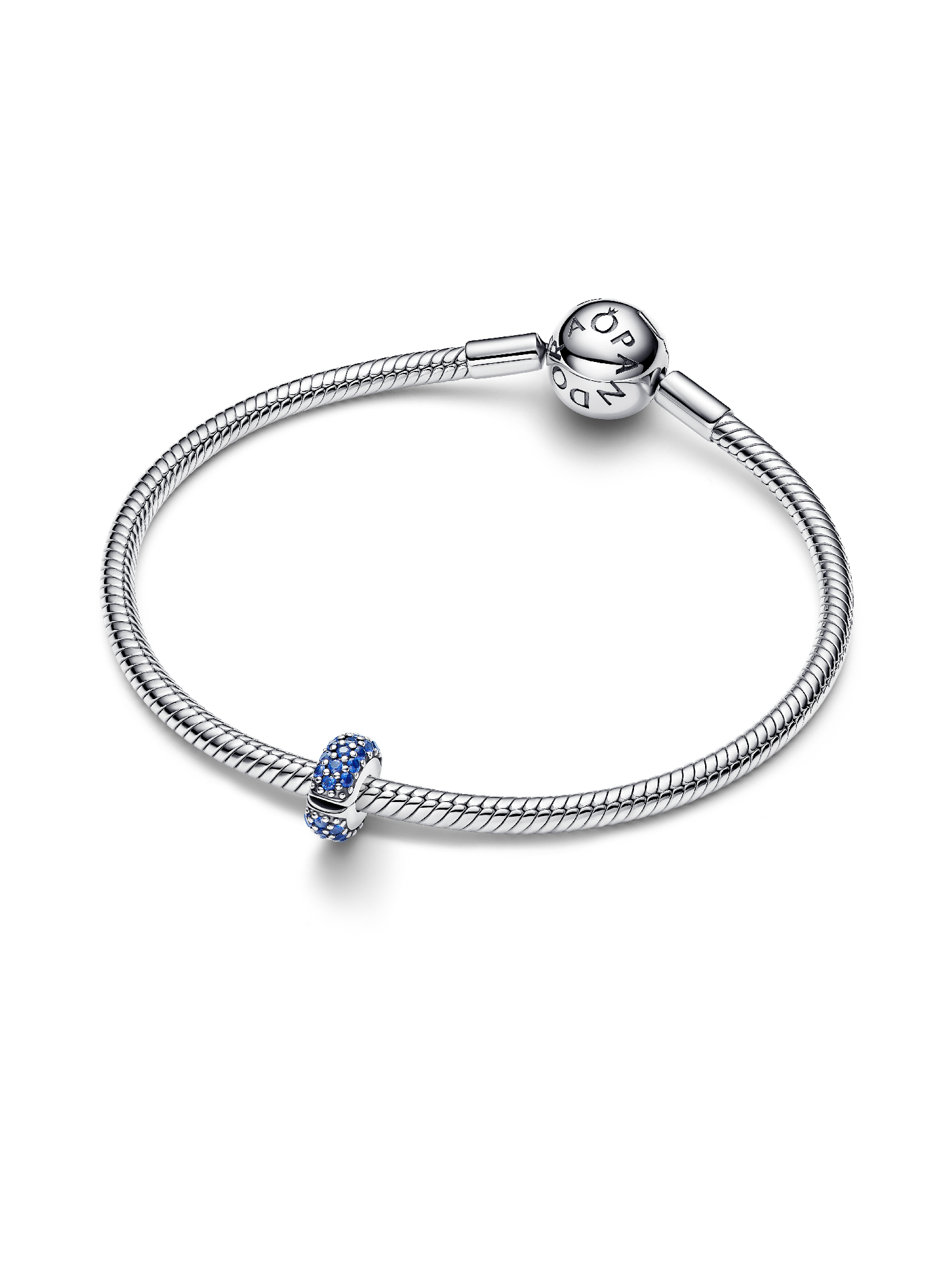 Royal Blue Stone Clip Charm
