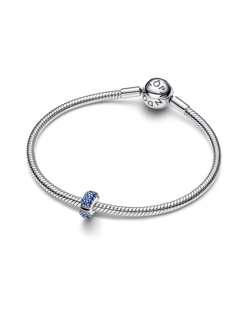 Royal Blue Stone Clip Charm