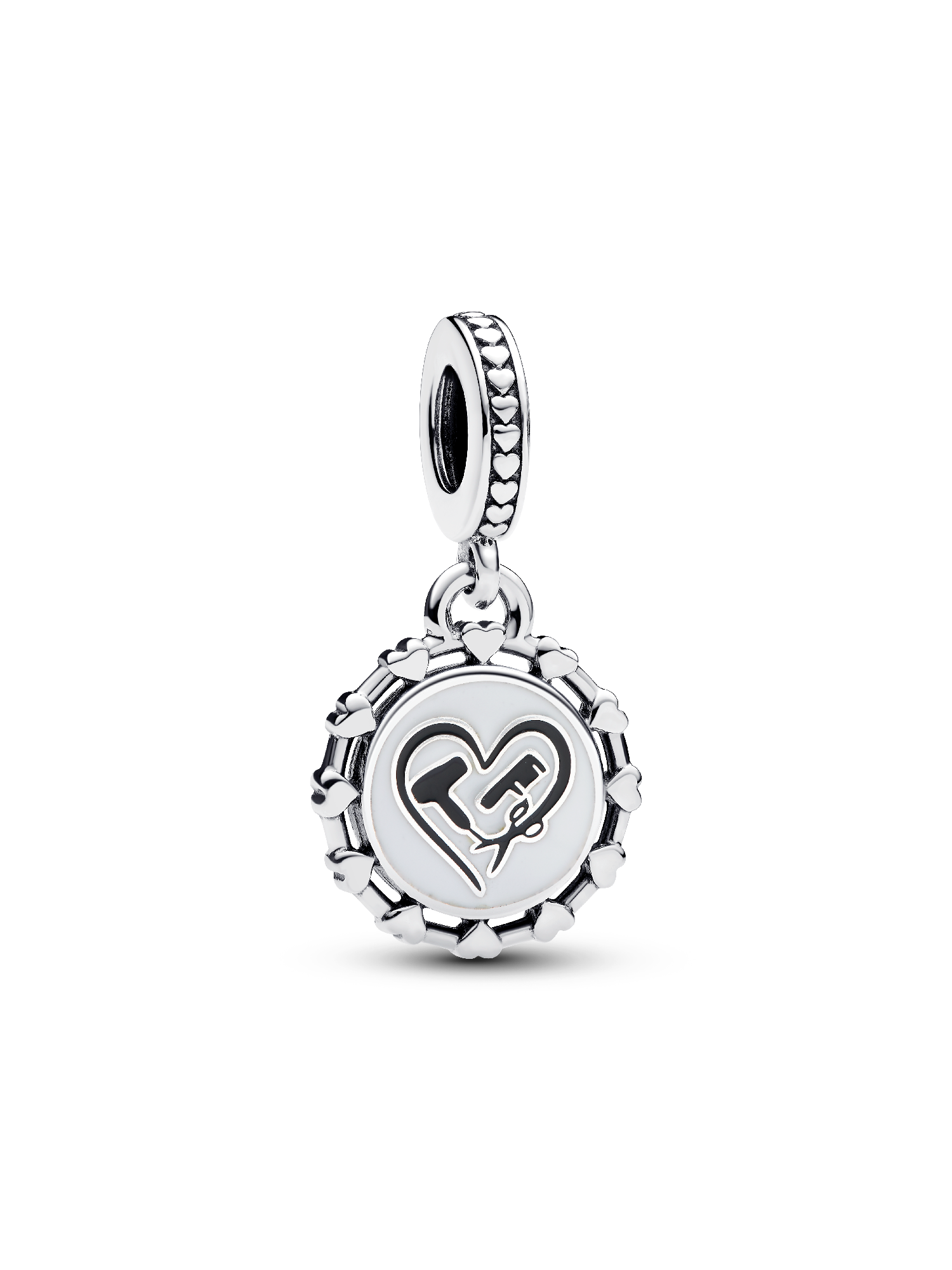 Charm-pendentif  Salon de coiffure