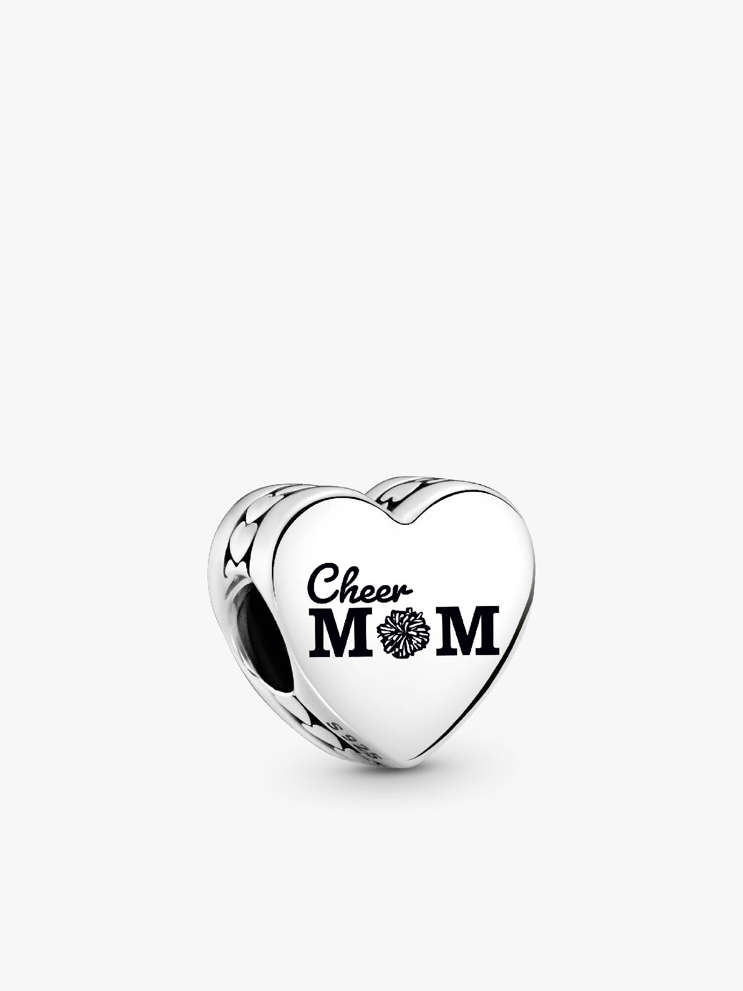 Charm en forme de cœur  Maman de claque