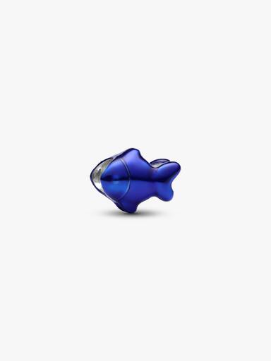 Mini charm Poisson bleu