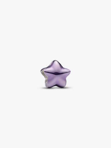 Mini charm Étoile mauve