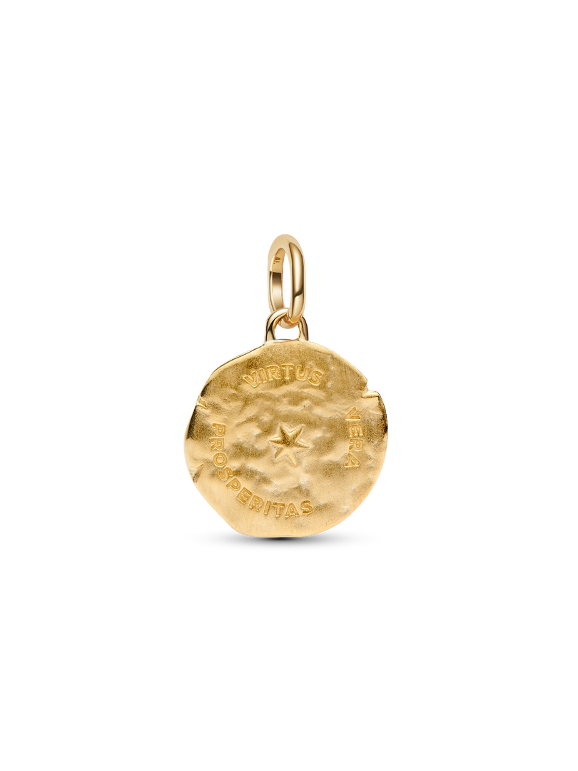 Wheat Medallion Charm