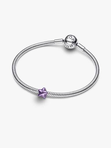 Mini charm Étoile mauve