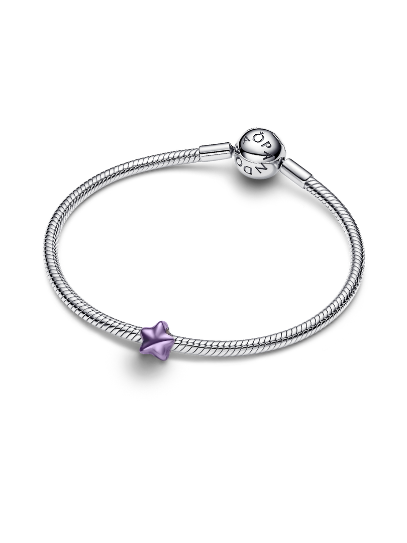 Mini charm Étoile mauve