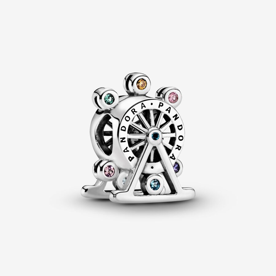 FINAL SALE - Colourful Ferris Wheel Charm image number 0