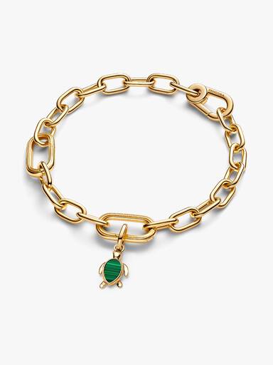 Mini charm-pendentif Tortue verte