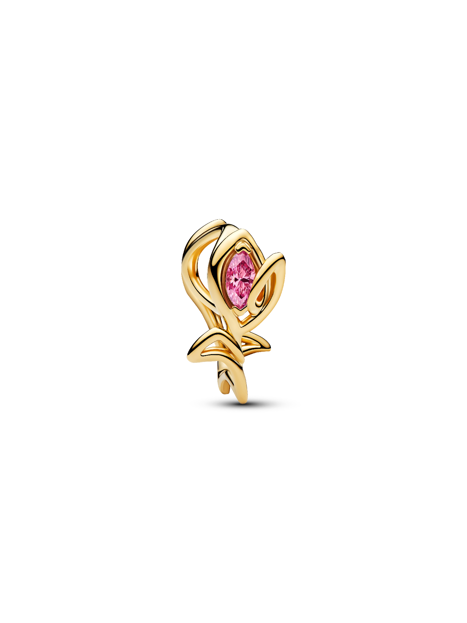 Tulip Openwork Charm | Pendant | Gold plated | Pandora Canada