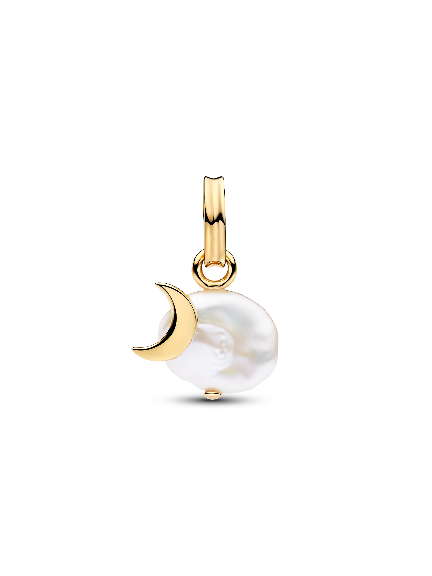 Treated Freshwater Cultured Baroque Pearl Cloud Dangle Charm