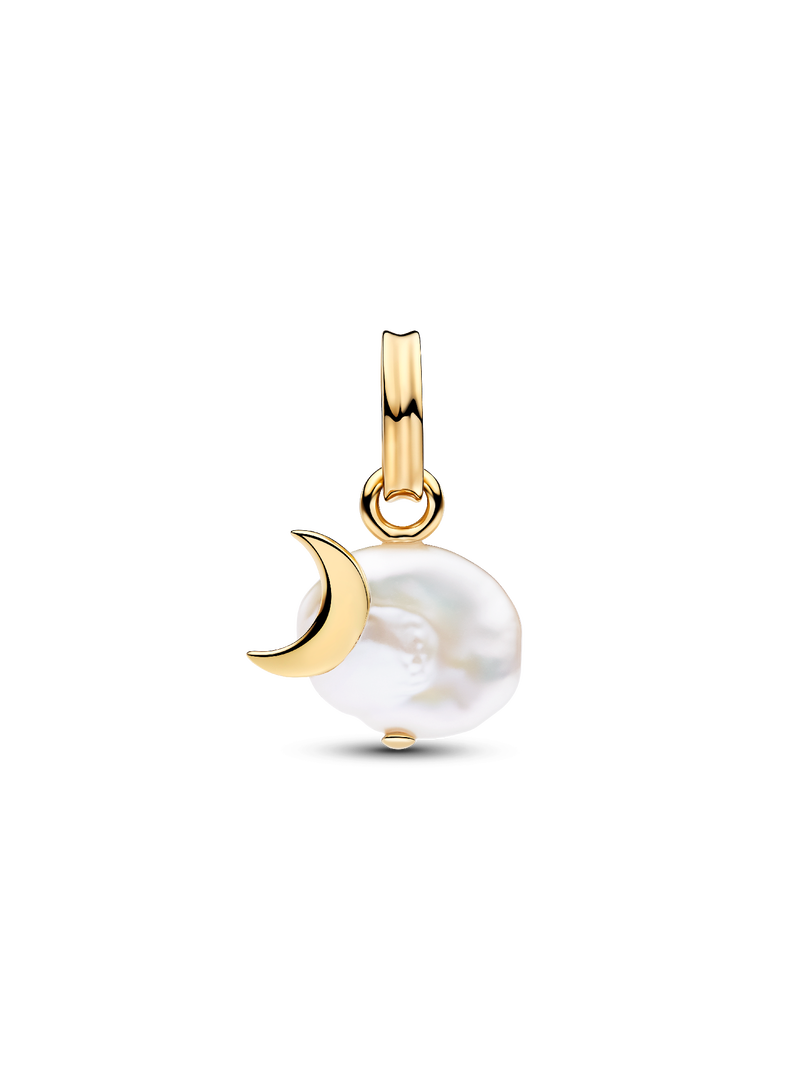 Treated Freshwater Cultured Baroque Pearl Cloud Dangle Charm