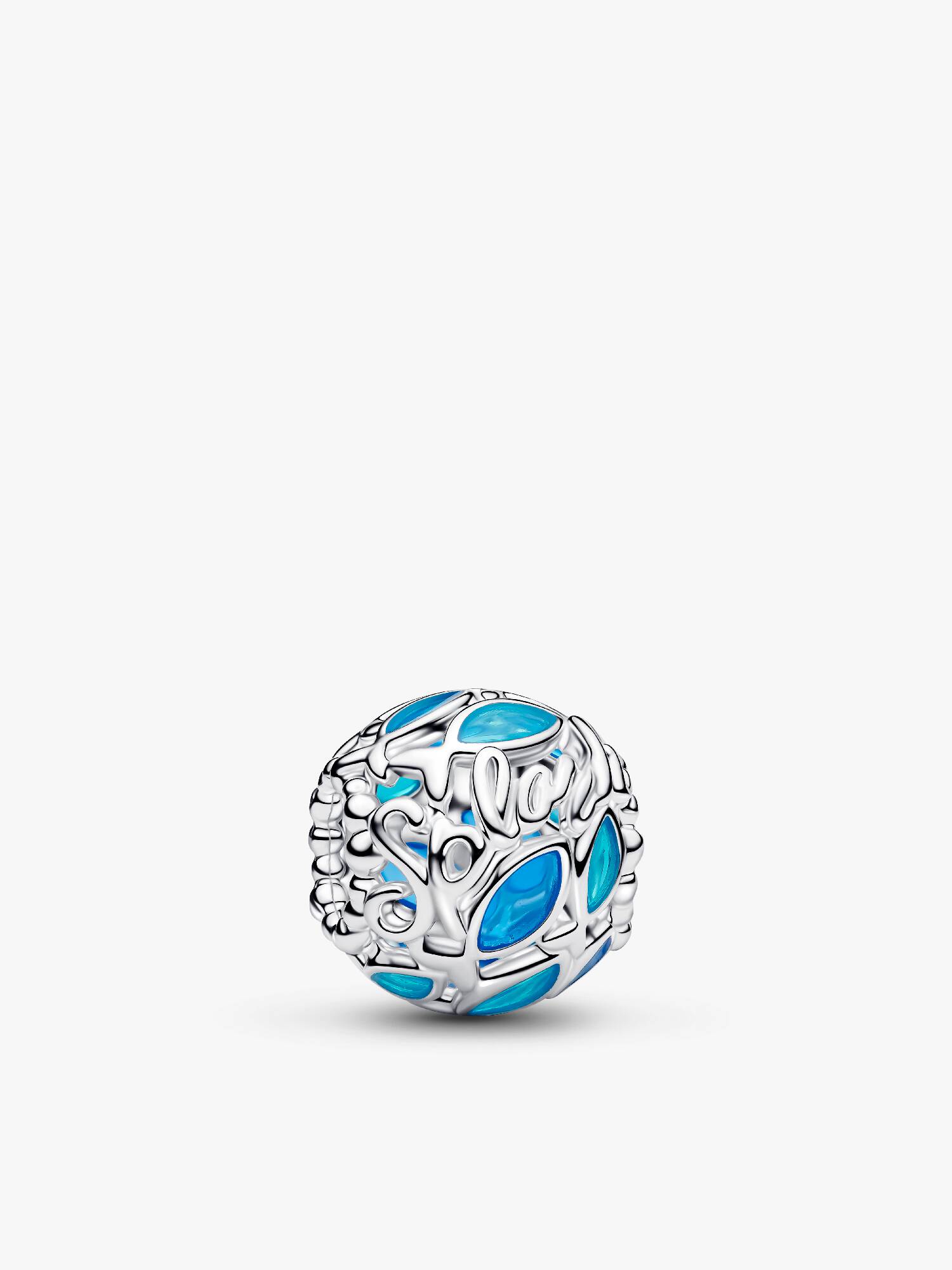 Openwork Swimming Fish Charm