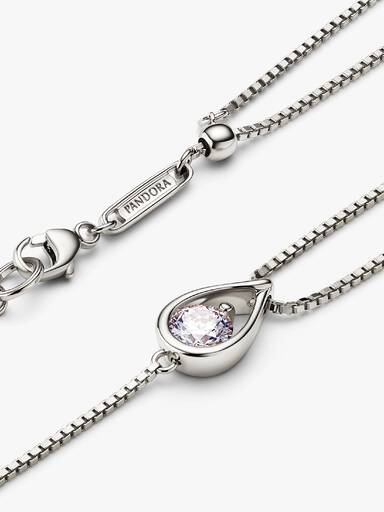 FINAL SALE - Pandora Infinite Lab-Grown Diamond Double Chain Bracelet