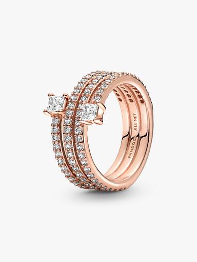 VENTE FINALE - Bague triple spirale