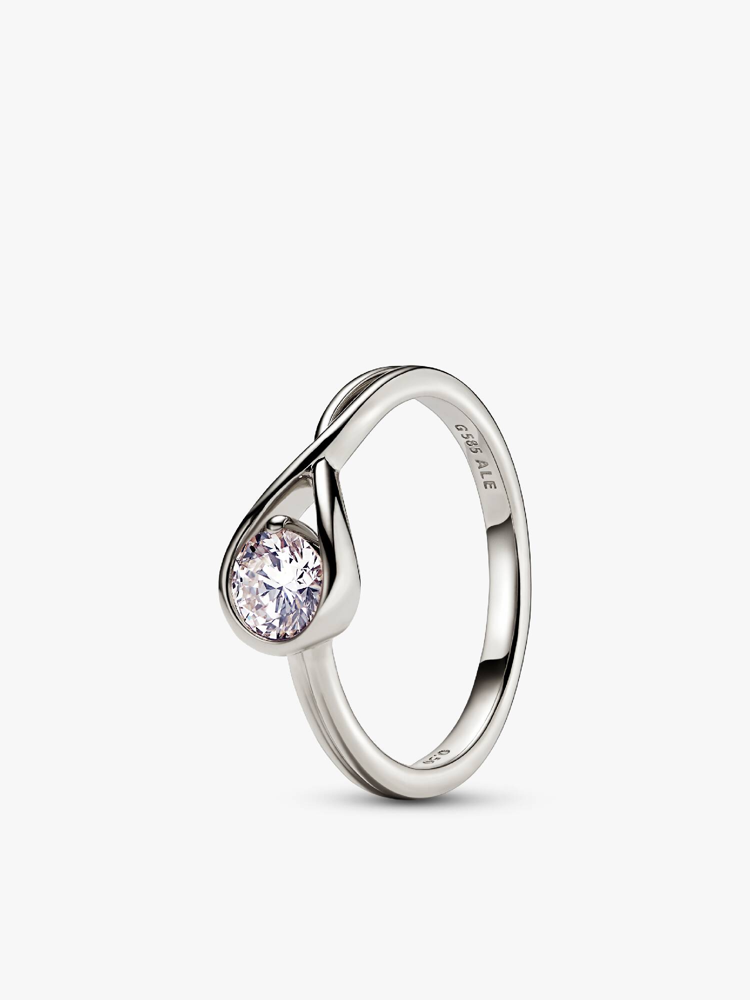 Bague à diamant cultivé en laboratoire Pandora Infinite