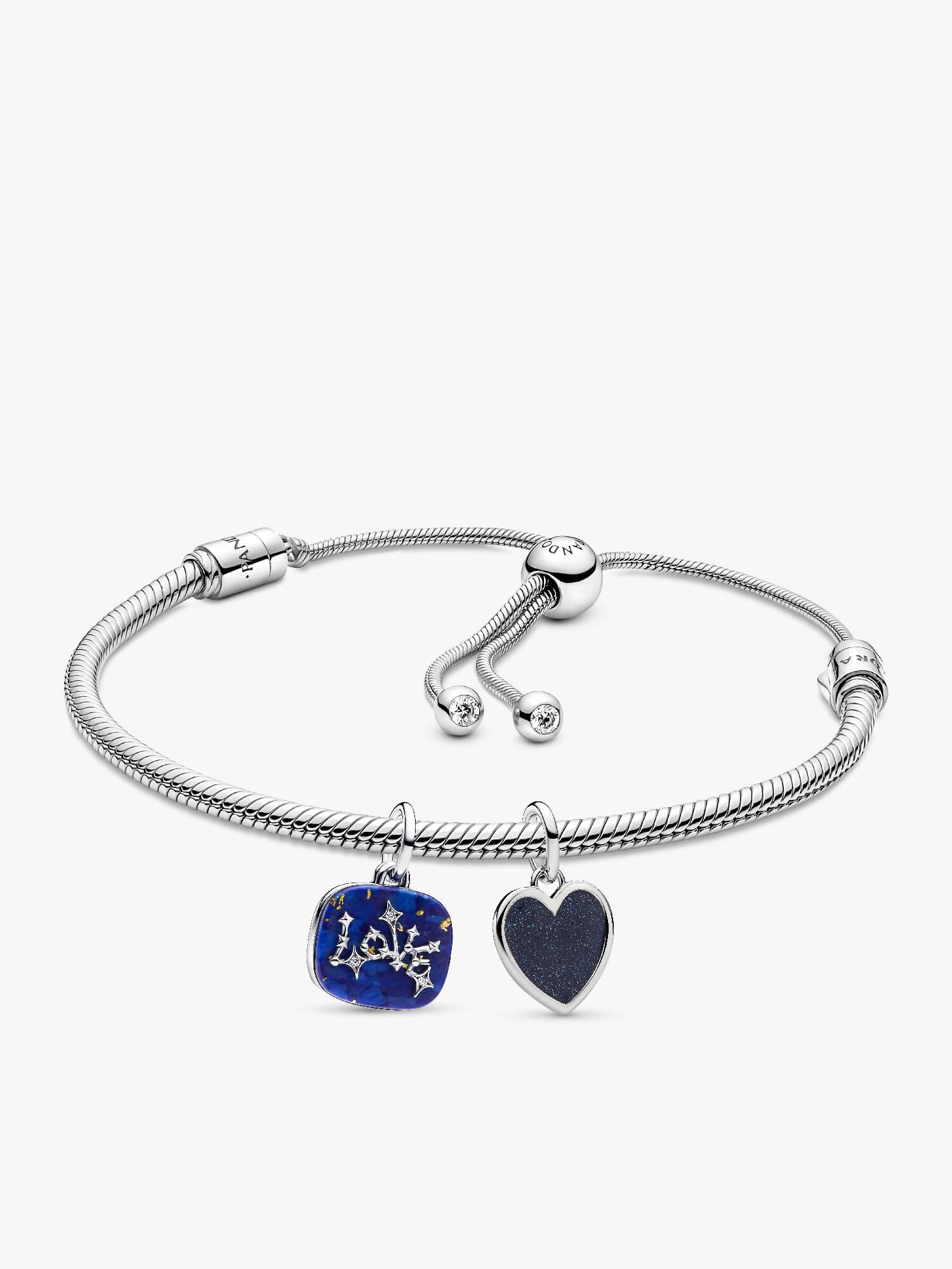 Bracelet à charms Constellation d’amour à graver