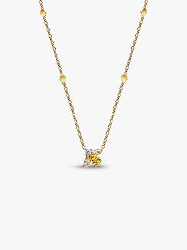 Collier à pendentif Abeille à miel