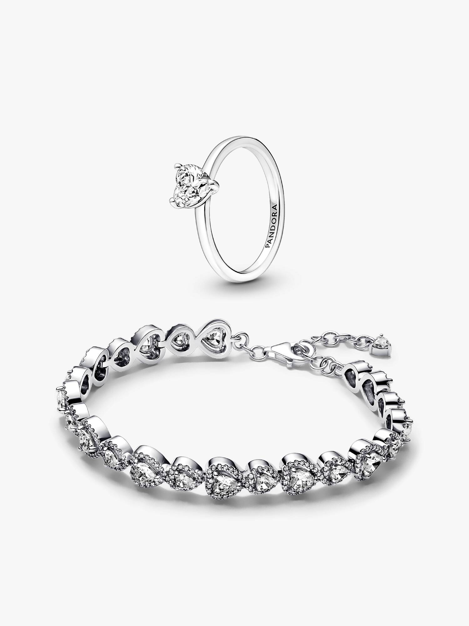 Halo Hearts Jewelry Set